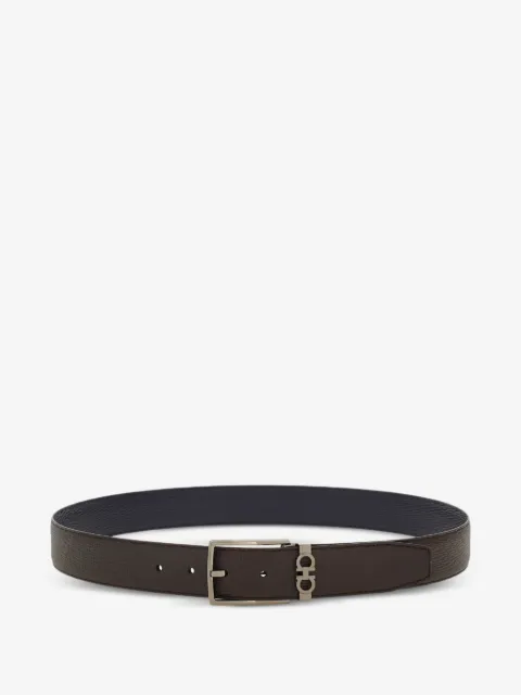 Ferragamo reversible and adjustable Gancini belt