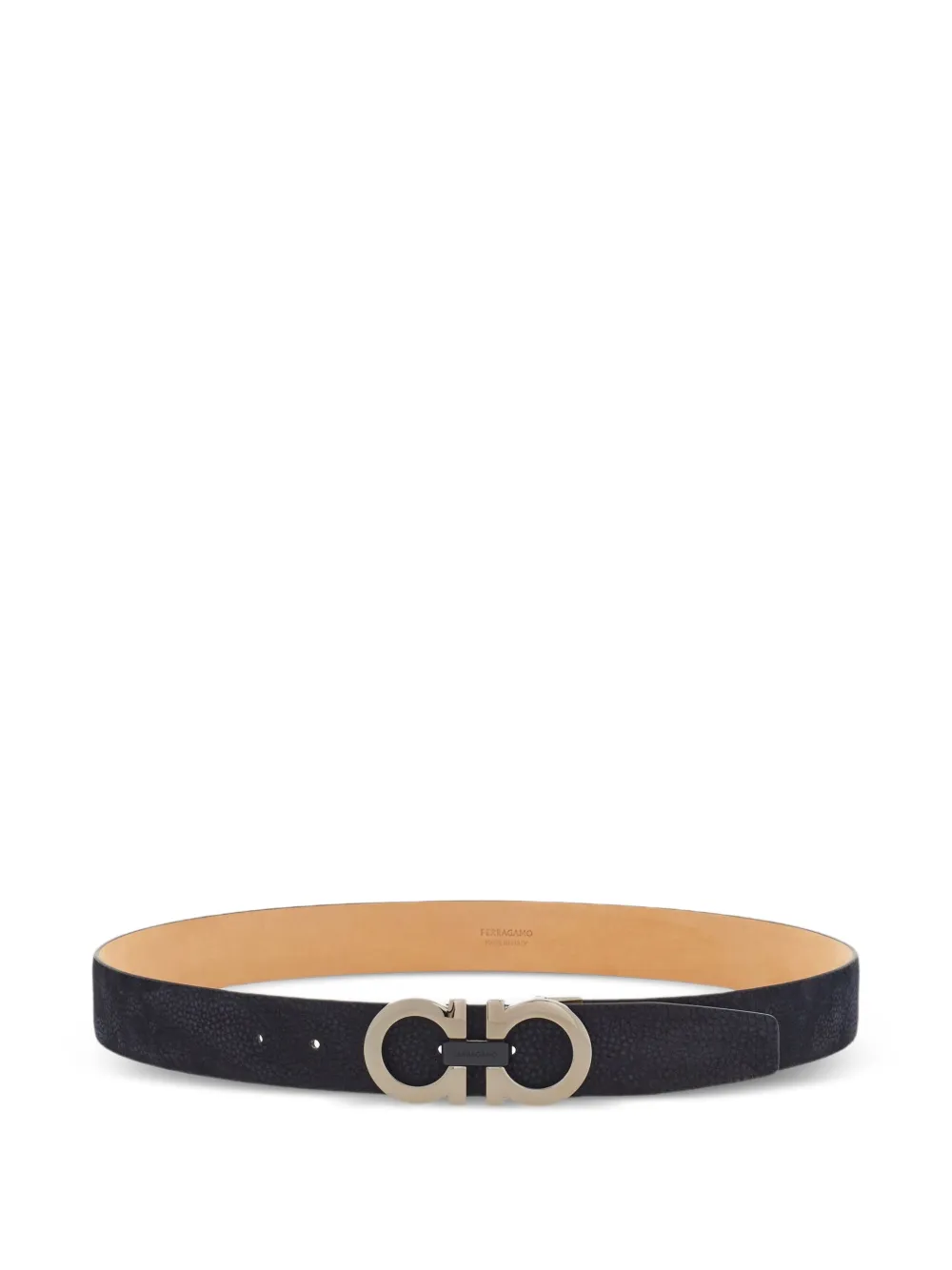 Ferragamo Gancini-buckle belt | Blue | Image 1