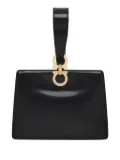 Ferragamo geometric leather handbag - Black