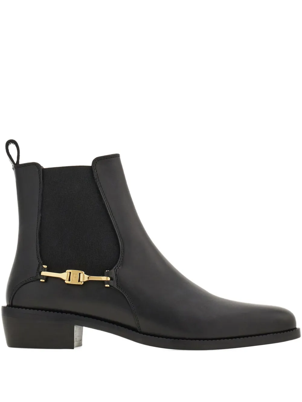 Ferragamo Chelsea laarzen Zwart