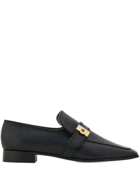 Ferragamo leather loafers