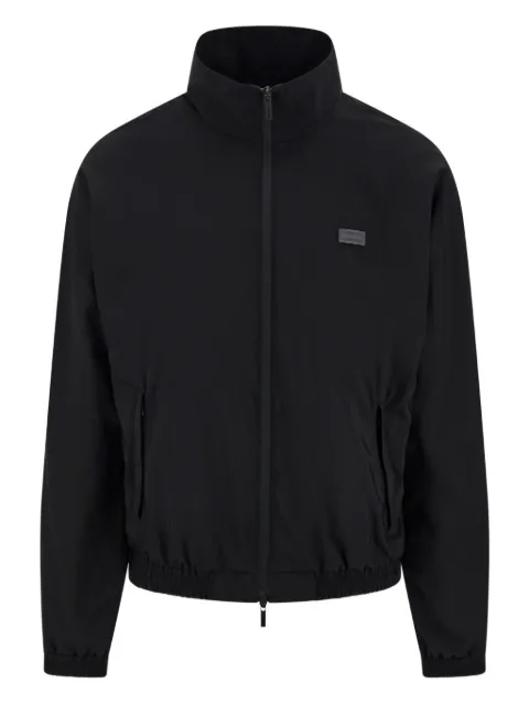 Ferragamo veste bomber à patch logo
