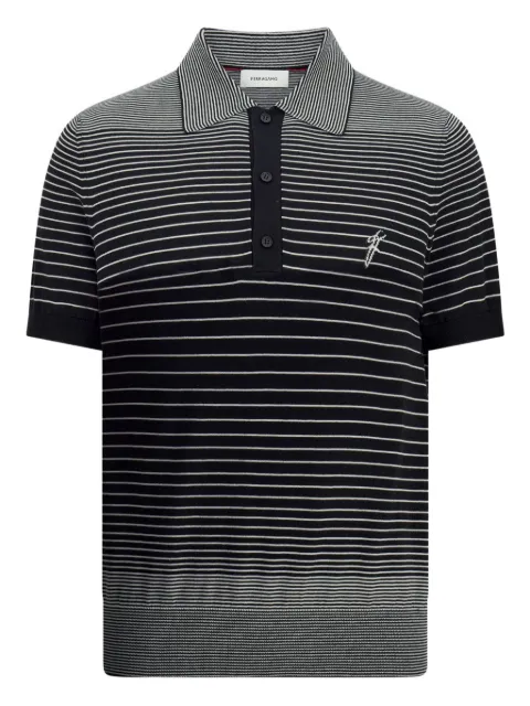 Ferragamo striped polo shirt