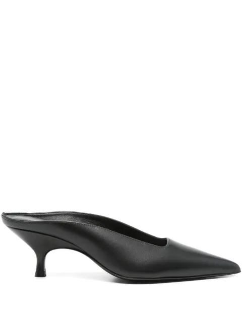 GIABORGHINI mules Thea con tacón de 65mm en colaboración con The Garment