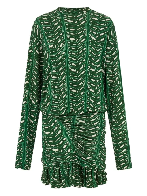 Ferragamo printed mini dress