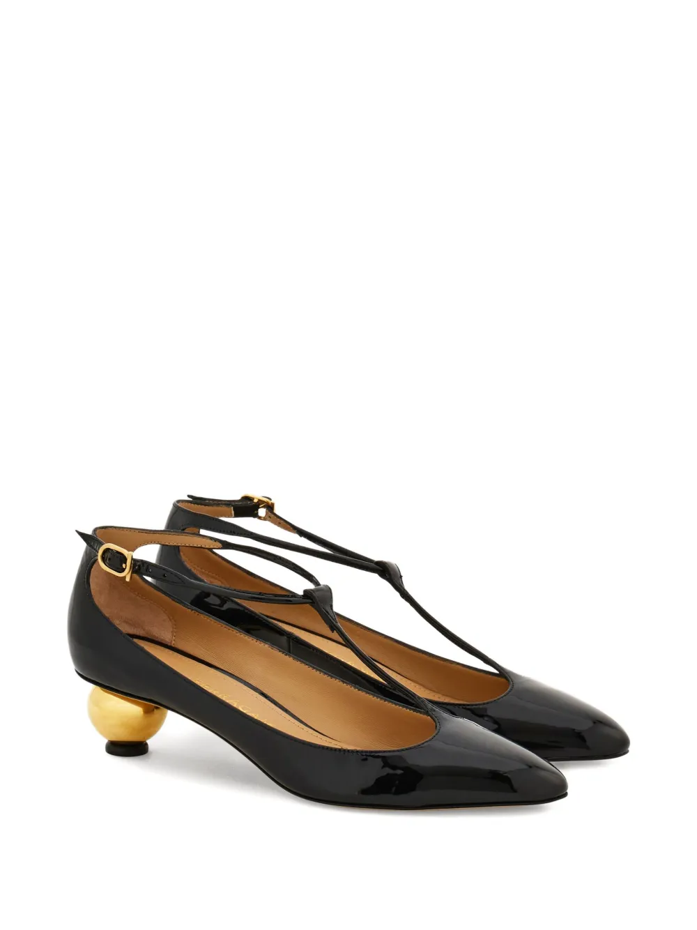 Ferragamo Leren pumps - Zwart