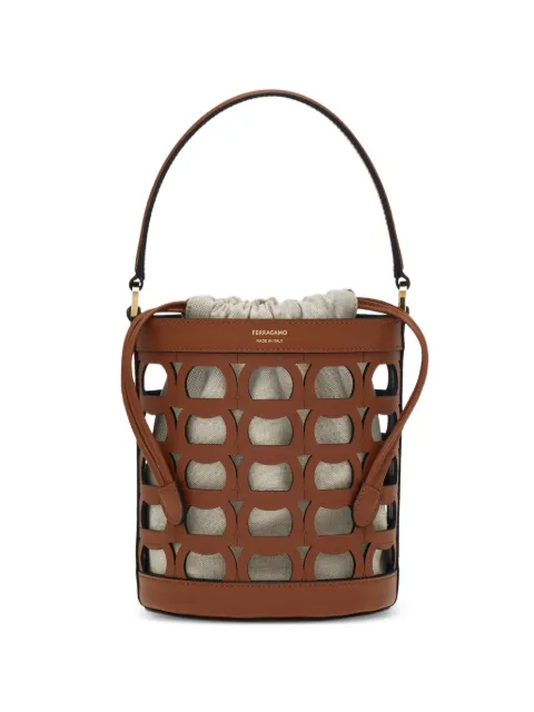 Ferragamo Gancini bucket bag (XS)