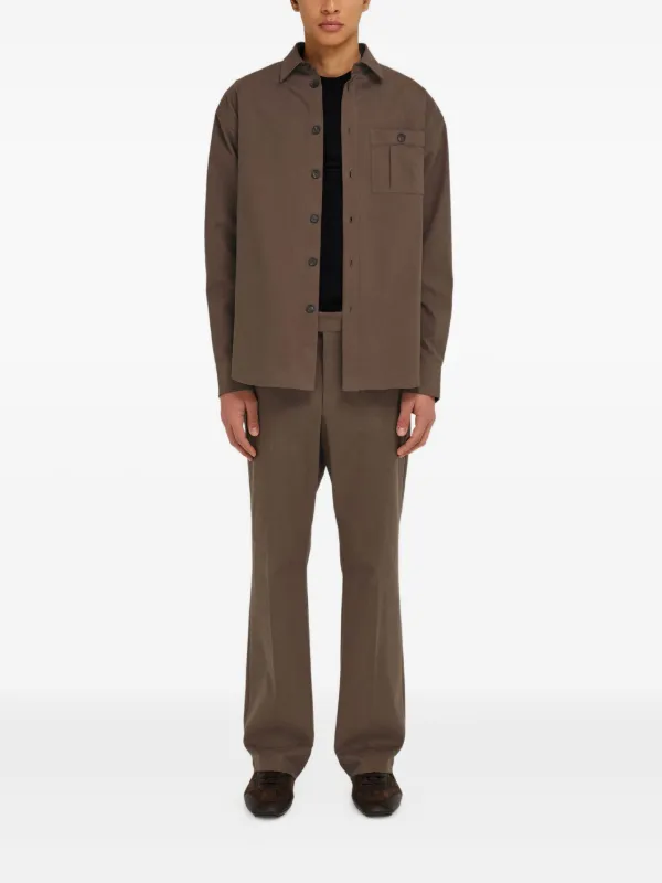 SalvatoreFerragamoメンズシャツジャケット　ブルゾン SalvatoreFerragamoメンズシャツジャケット ブルゾン Ferragamo