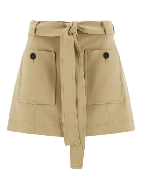 Ferragamo pocketed mini skirt