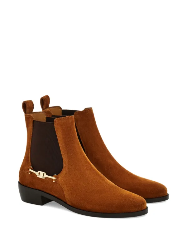 Ferragamo チェルシーブーツ | ブラウン | FARFETCH JP
