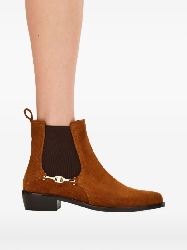 Ferragamo チェルシーブーツ | ブラウン | FARFETCH JP