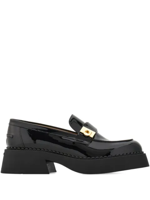 Ferragamo leather loafers