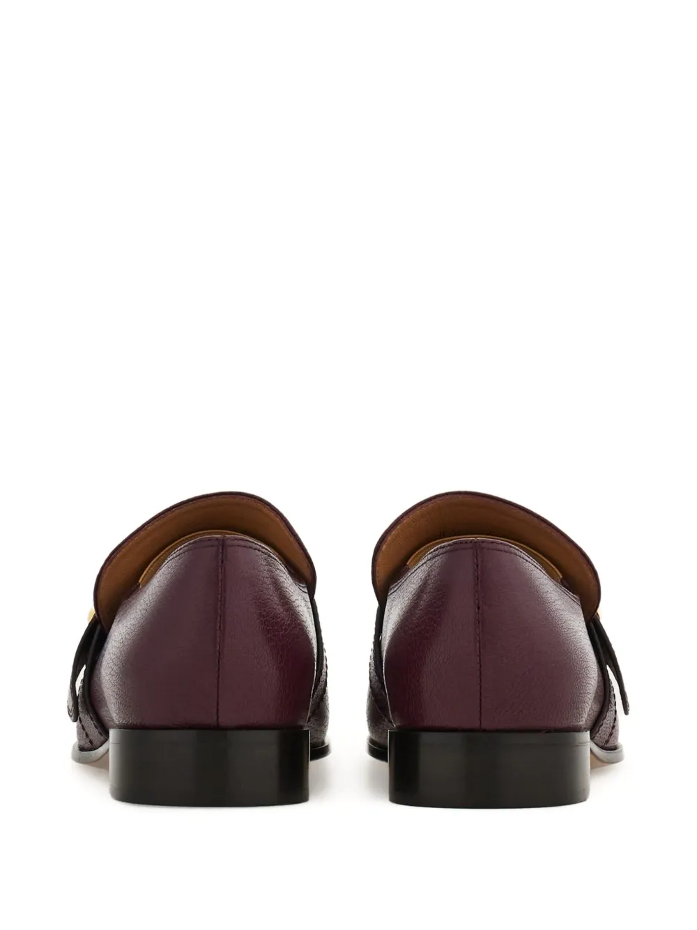 Ferragamo Hug leren loafers Rood
