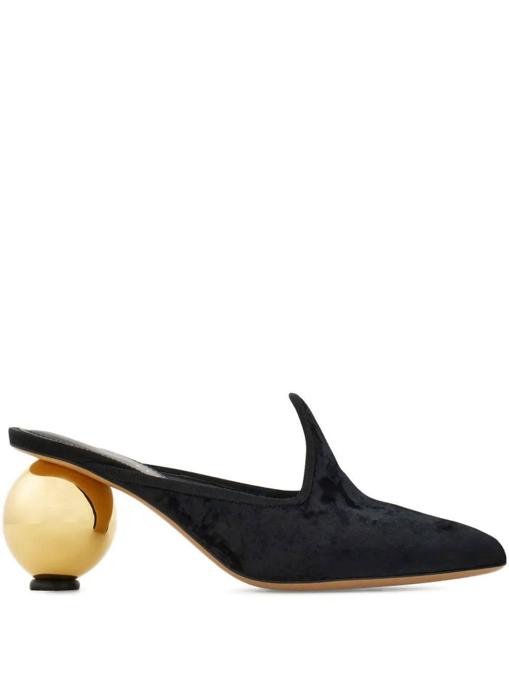 Ferragamo レザーミュール - ブラック Ferragamo レザーミュール - ブラック