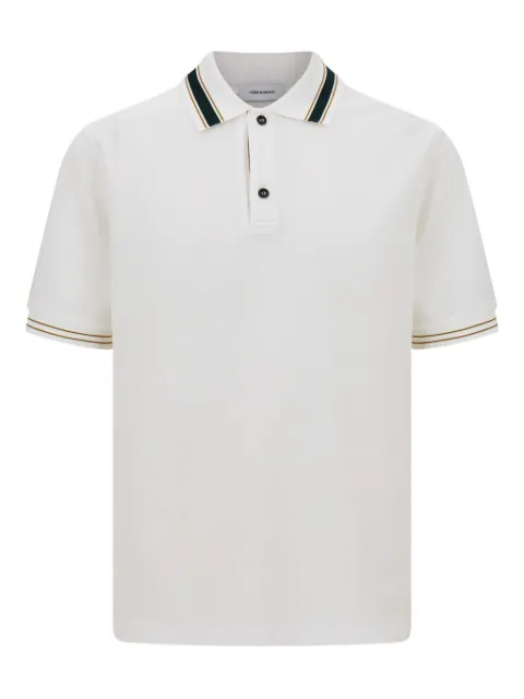 Ferragamo organic cotton polo shirt