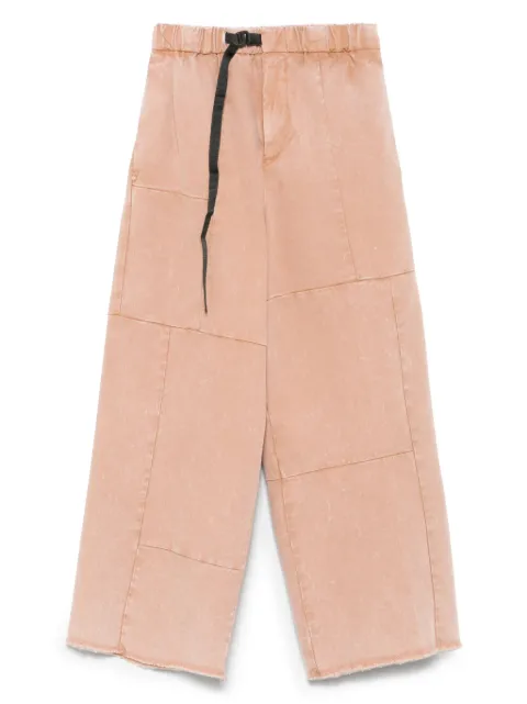 White Sand belted trousers