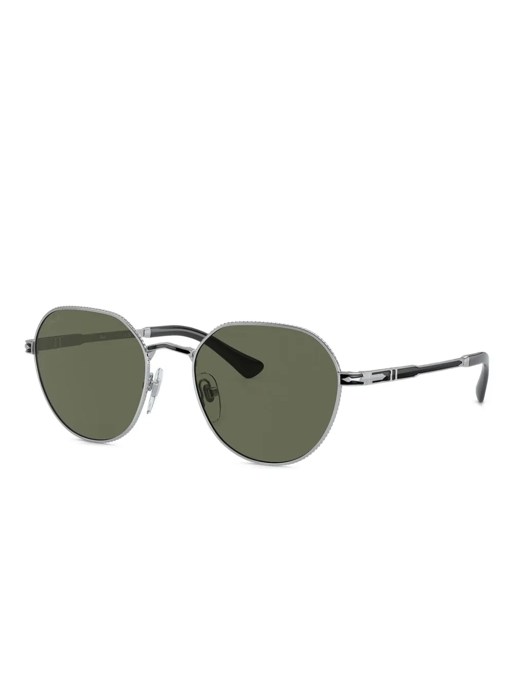 Persol Zonnebril met rond montuur - Zilver