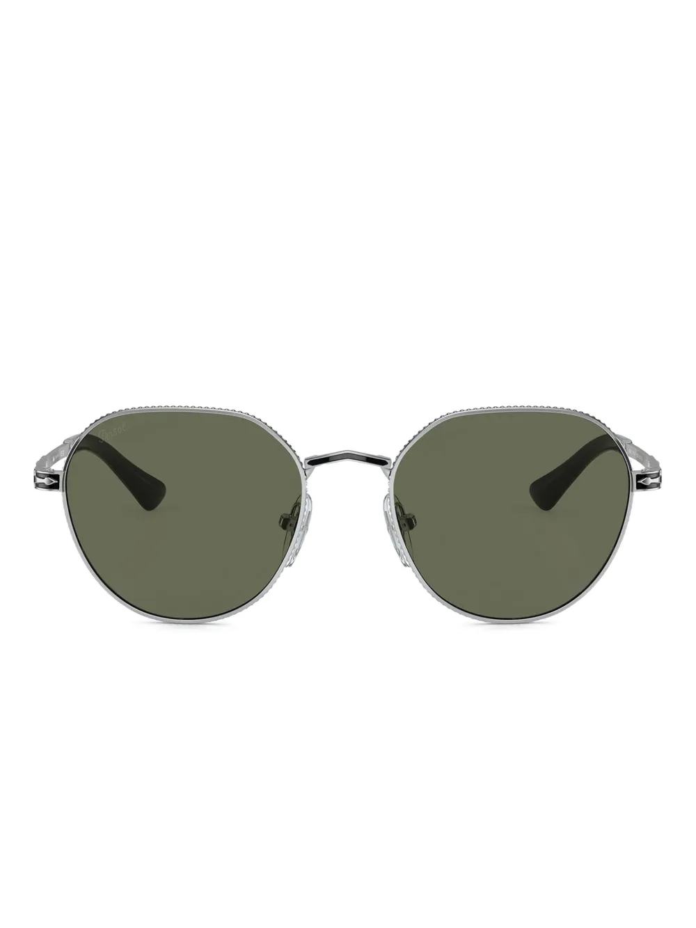 Persol lentes de sol con armazón redonda | plateado | Image 1