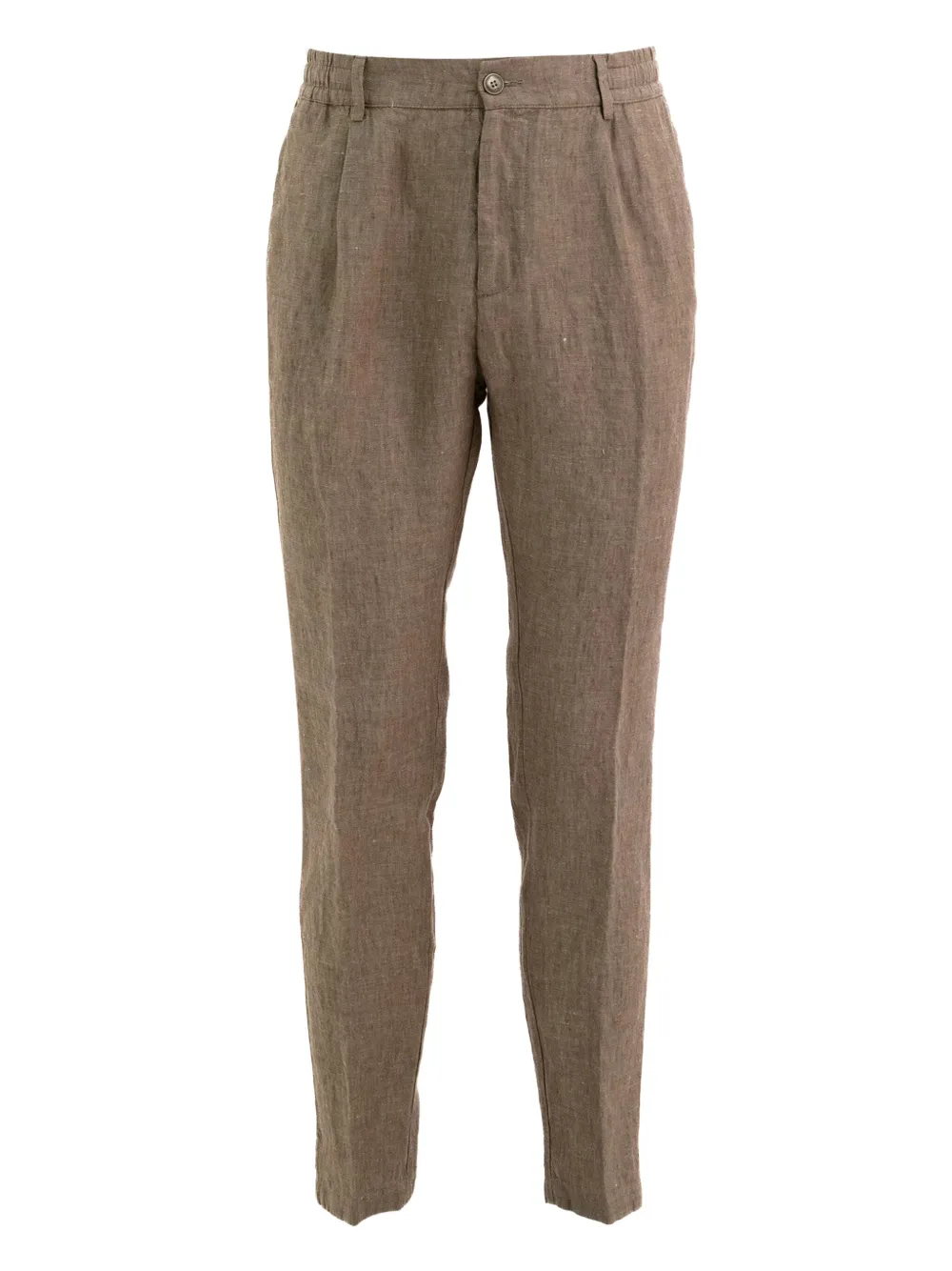 Cruna linen tailored trousers | marron | Image 1