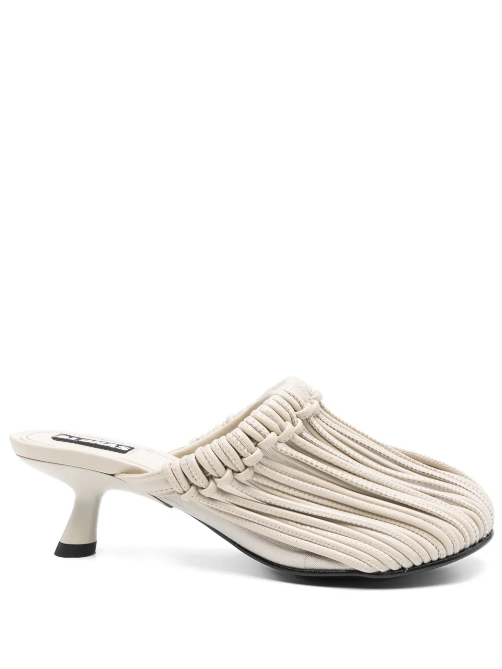 ALOHAS Muiltjes met hak Beige