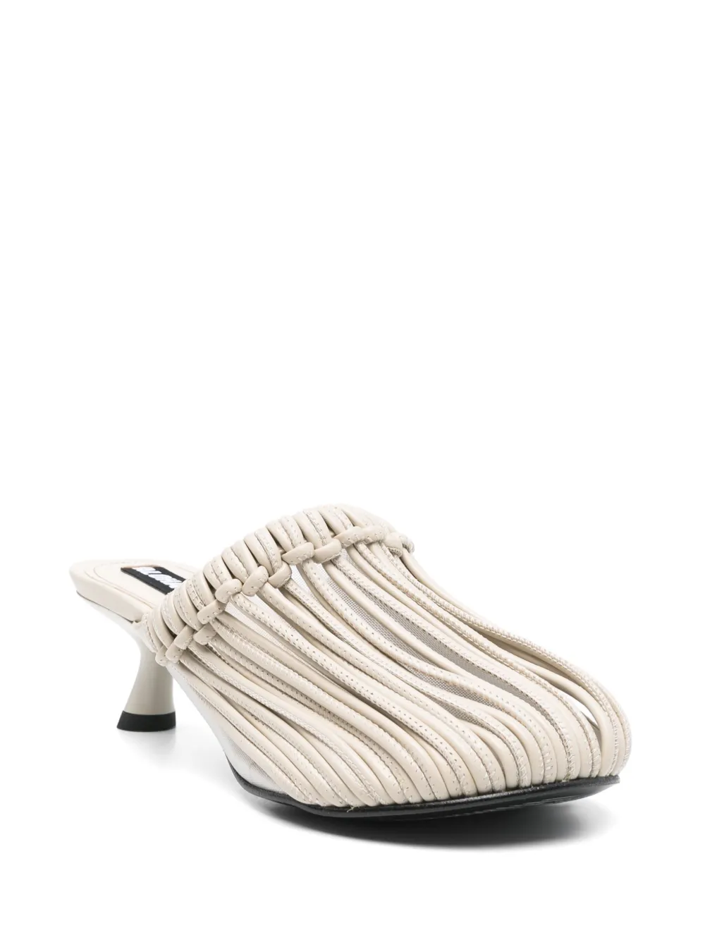 ALOHAS Muiltjes met hak - Beige