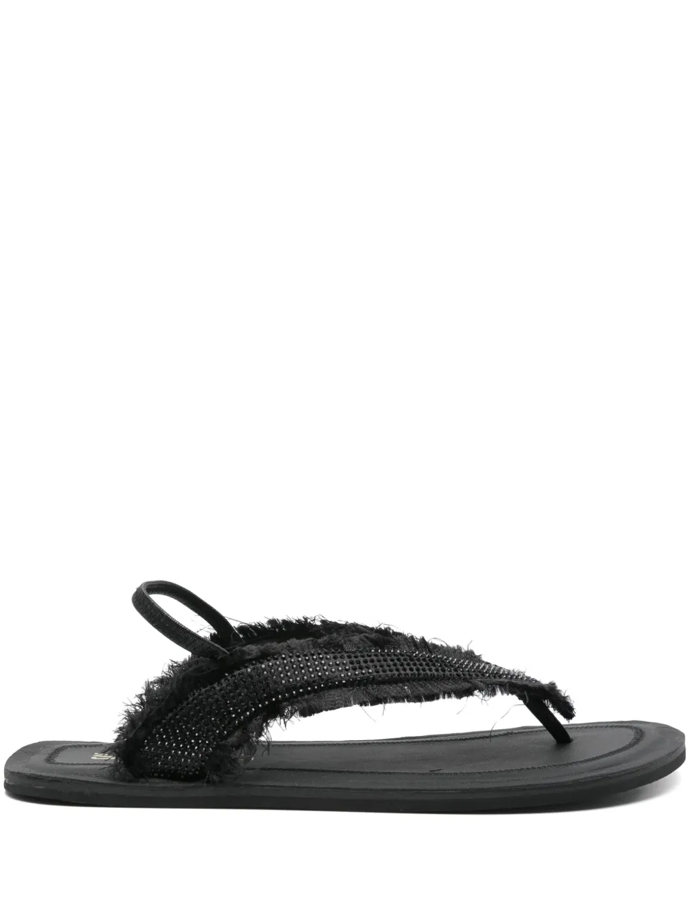 Massimo Santini Roxana flip flops Black