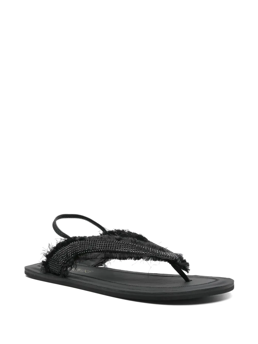 Massimo Santini Roxana slippers - Zwart
