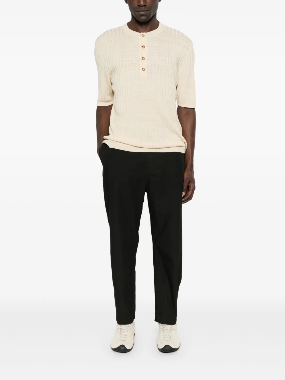 Grifoni playera Henley tejida | Playeras | Image 2