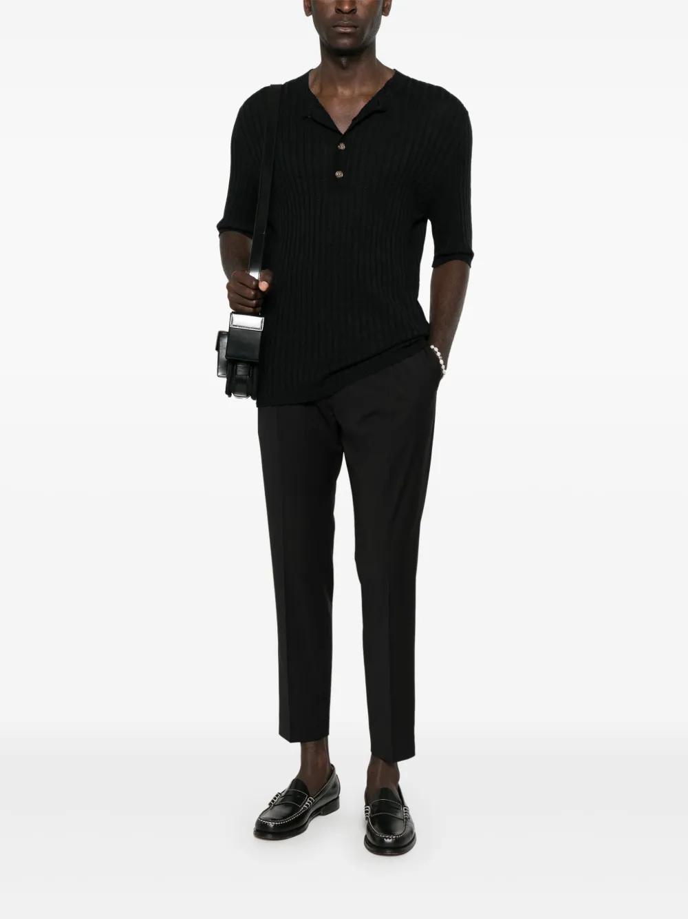 Grifoni ribbed-knit T-shirt | T-Shirts | Image 2