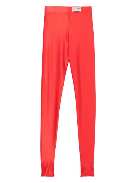 Fiorucci logo-tag leggings