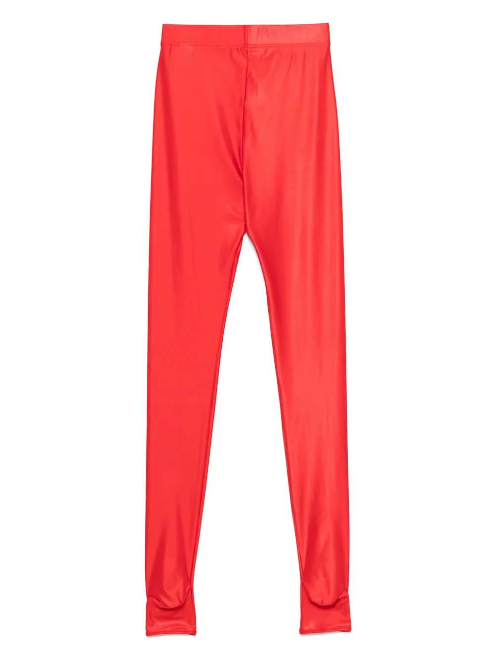 Fiorucci logo-tag leggings - Rood