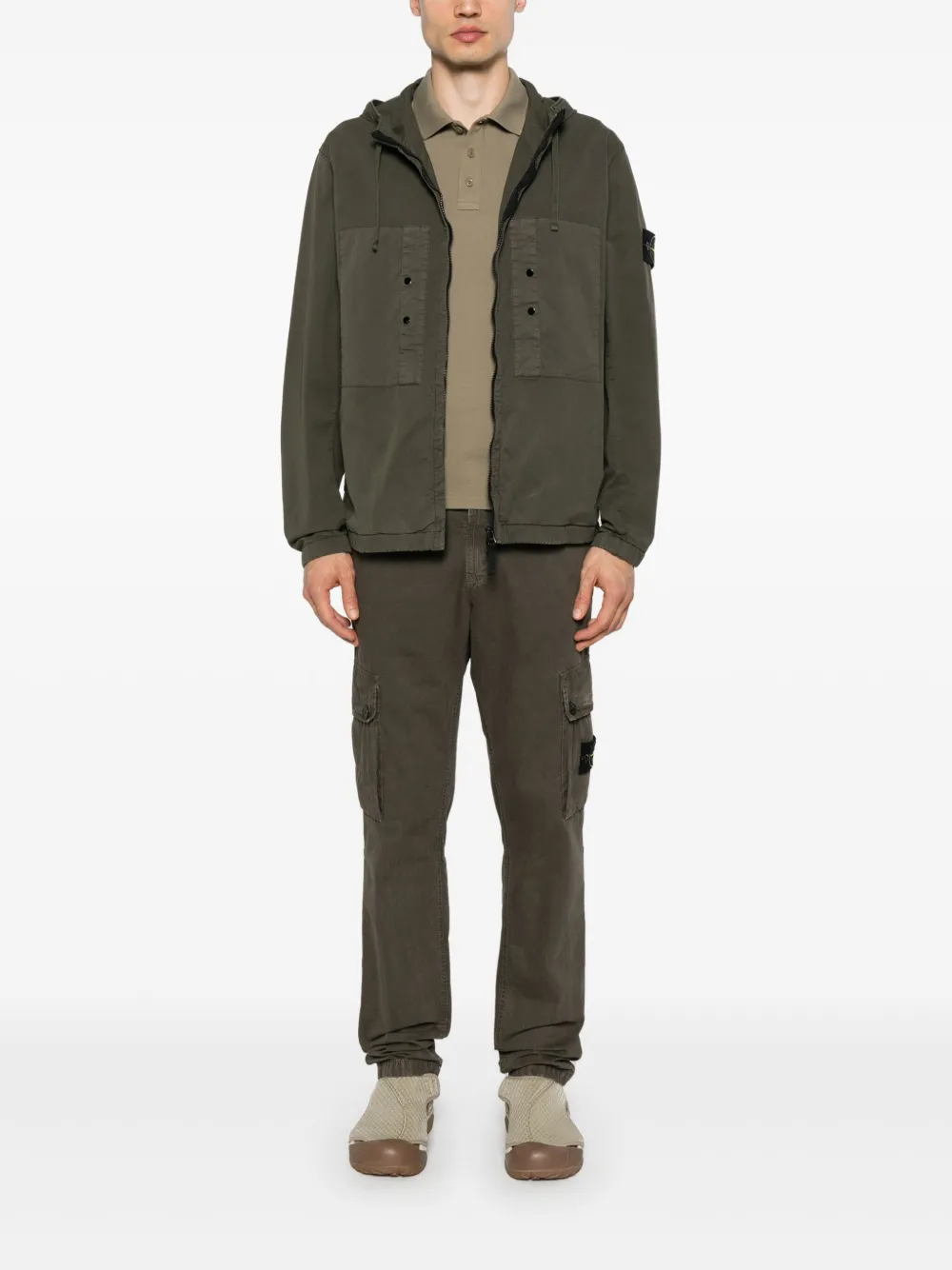 Stone Island Compass-badge jacket | Hooded Jackets | Image 2