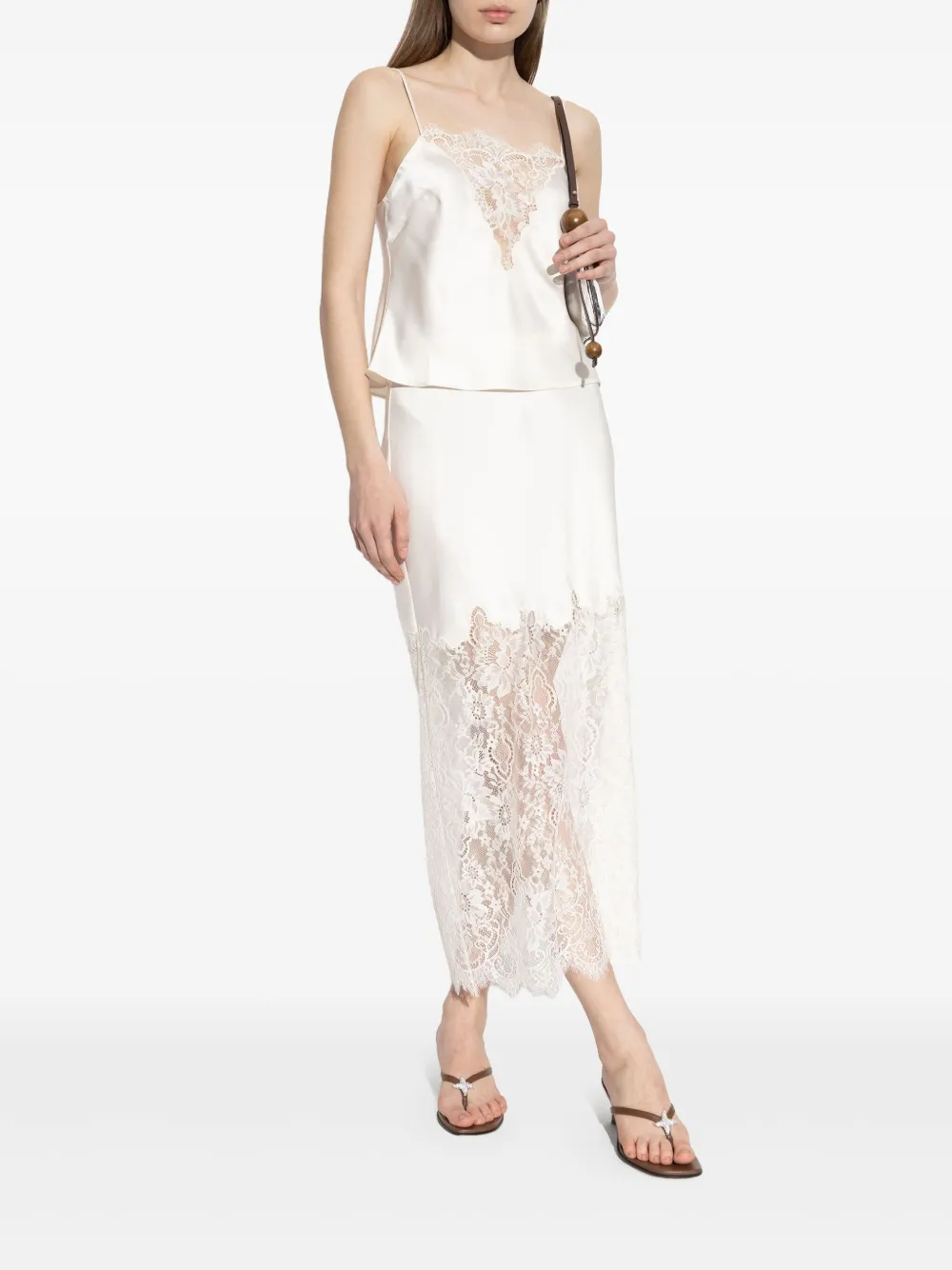 LoveShackFancy satin top | Vests & Tank Tops | Image 2