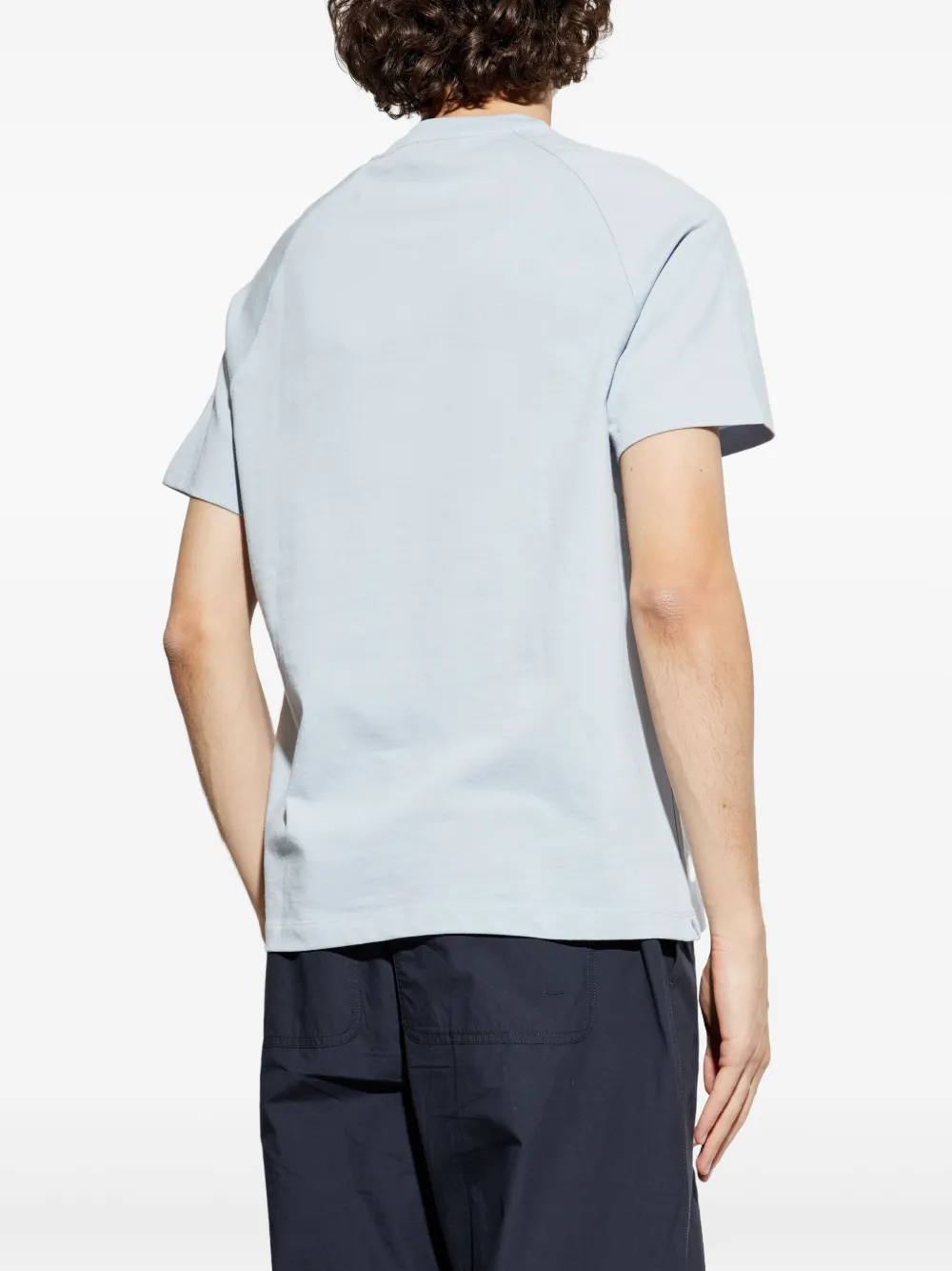 Paul & Shark T-shirt met geborduurd logo Blauw