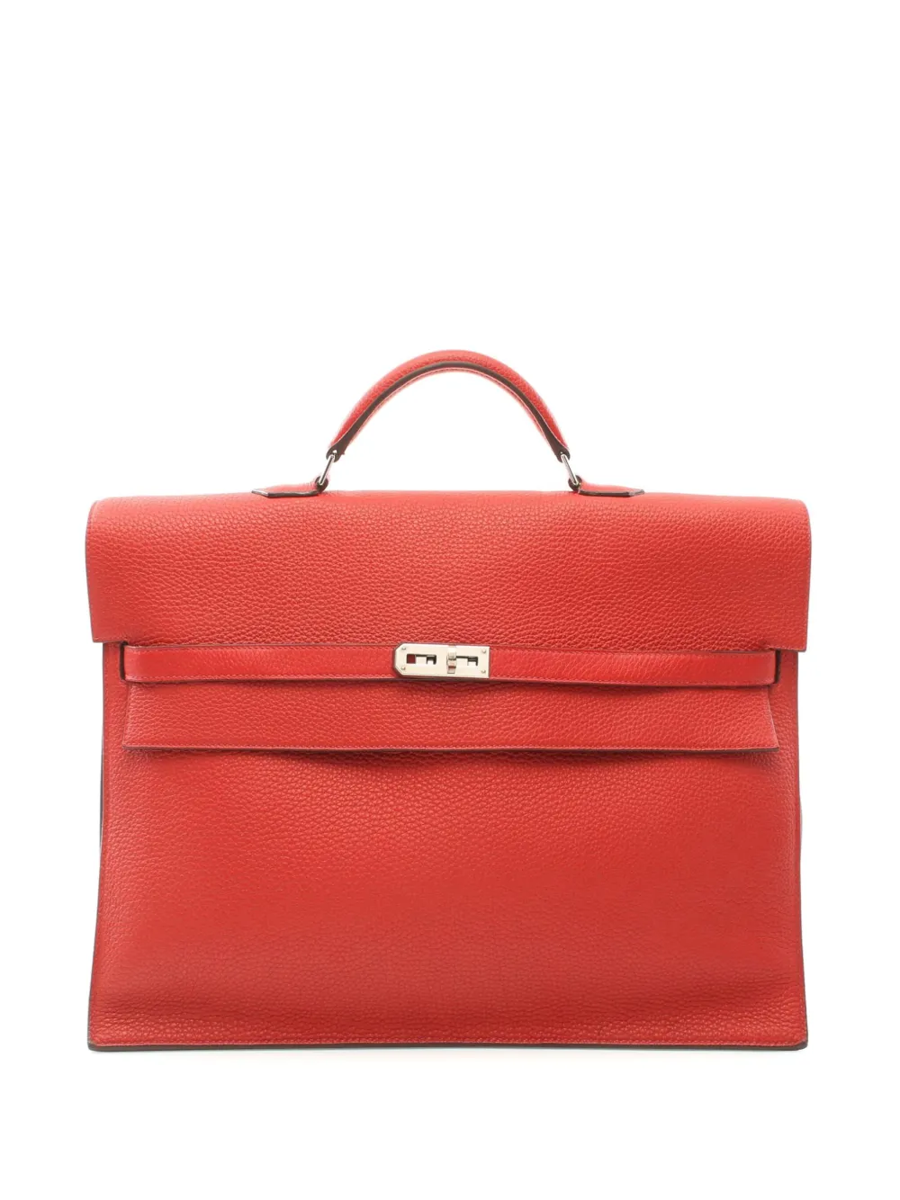 Hermès Pre-Owned 2012 トゴ ケリー デペッシュ 38 ビジネスバッグ - レッド Hermès Pre-Owned 2012 トゴ ケリー デペッシュ 38 ビジネスバッグ - レッド