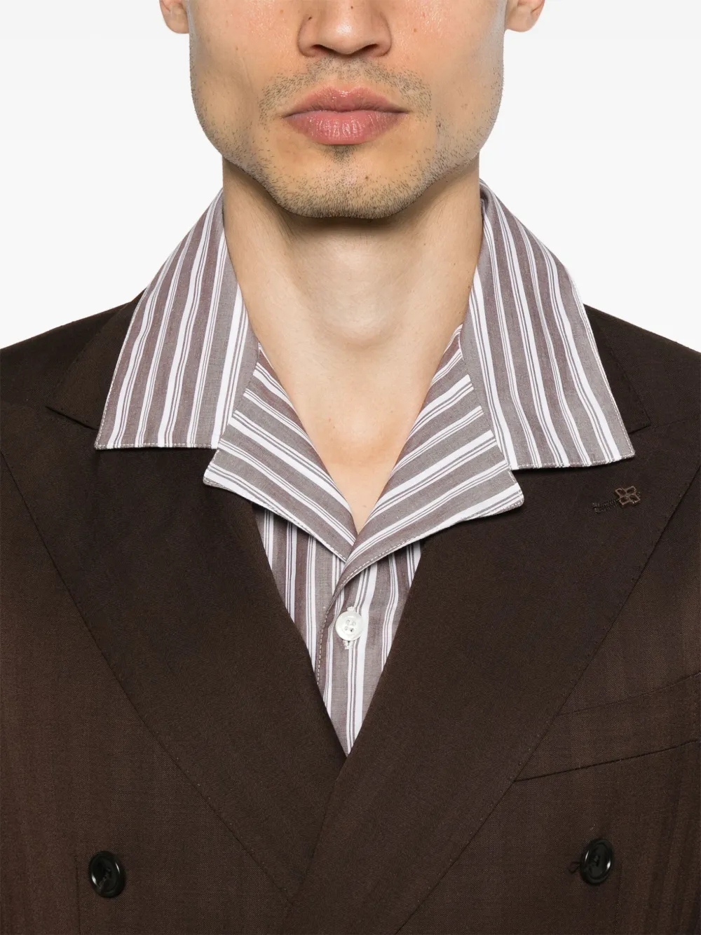 Tagliatore Pak van scheerwol Bruin