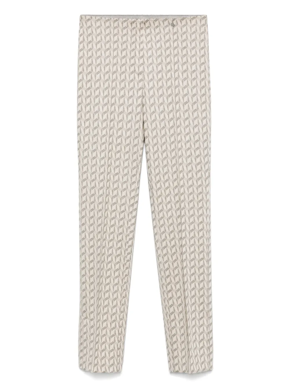 MARCCAIN graphic-jacquard trousers