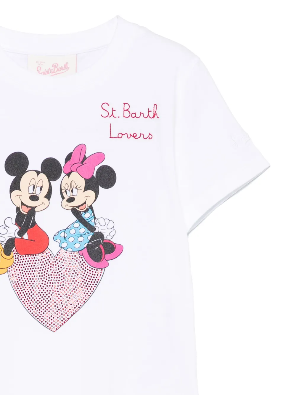 MC2 Saint Barth Kids x Disney Elly T-shirt Wit