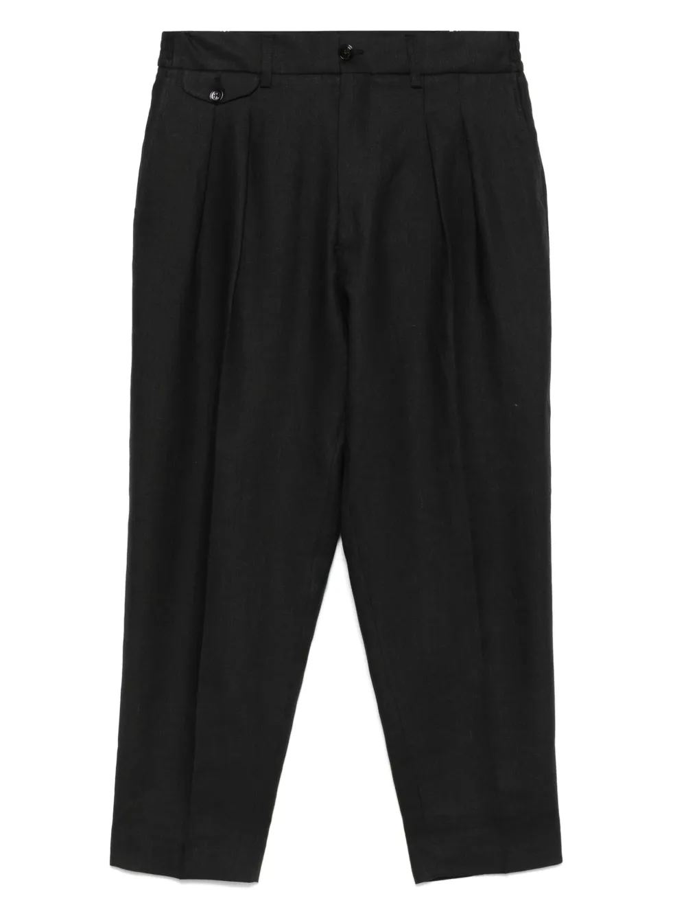 BE ABLE linen trousers | Black | Image 1