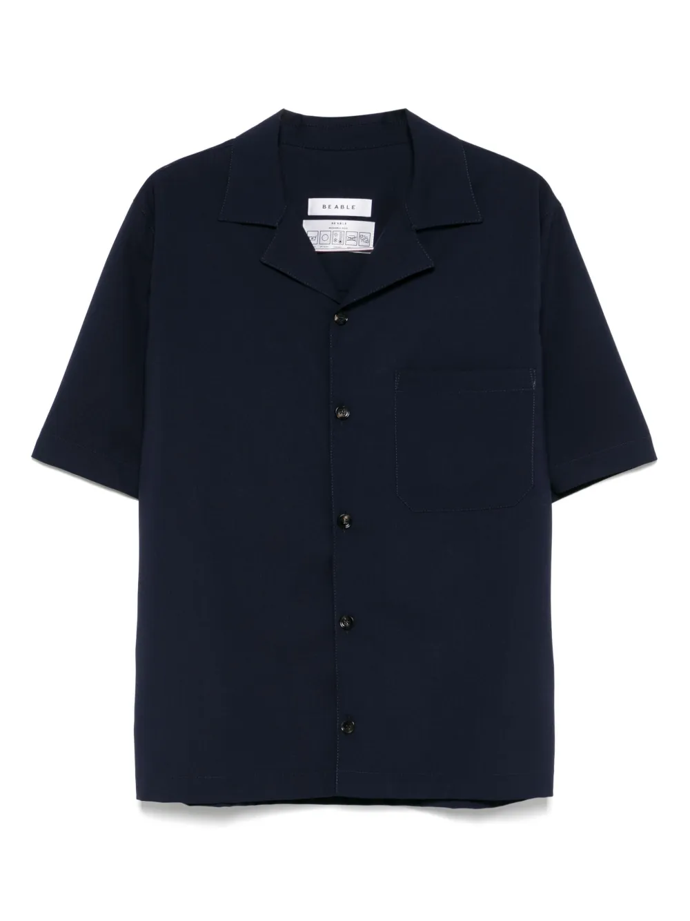 BE ABLE short-sleeve shirt | Blue | Image 1