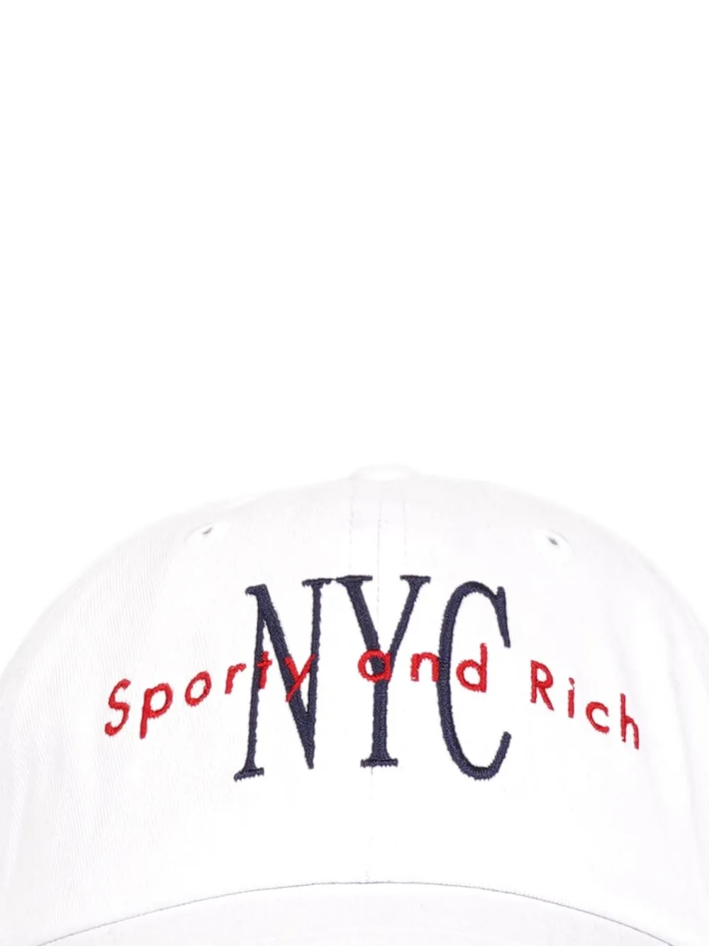 Sporty And Rich Ny Minute Cap In White