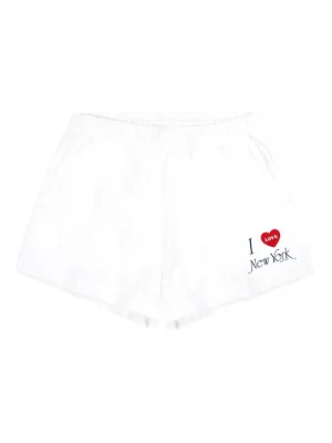 Sporty & Rich ロゴ ショートパンツ | ホワイト | FARFETCH JP