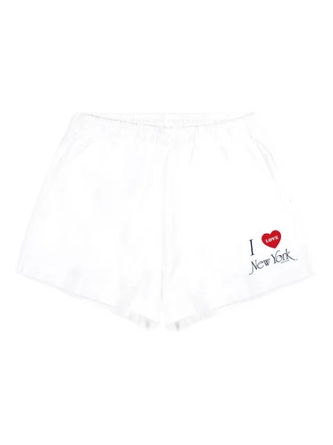 Sporty & Rich I Love NY shorts