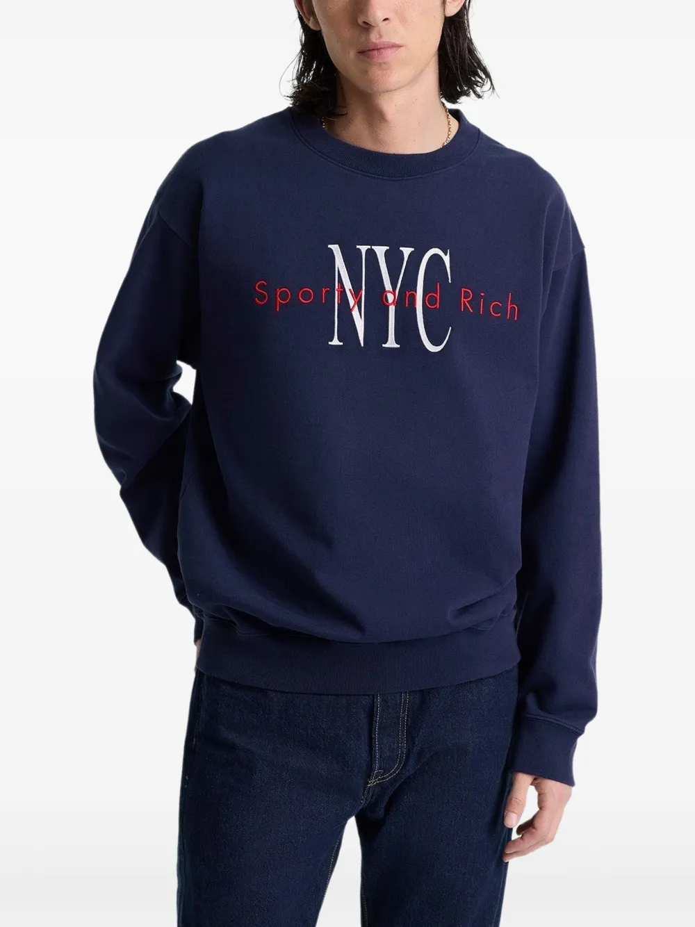 Sporty And Rich Cotton Sweatshirt