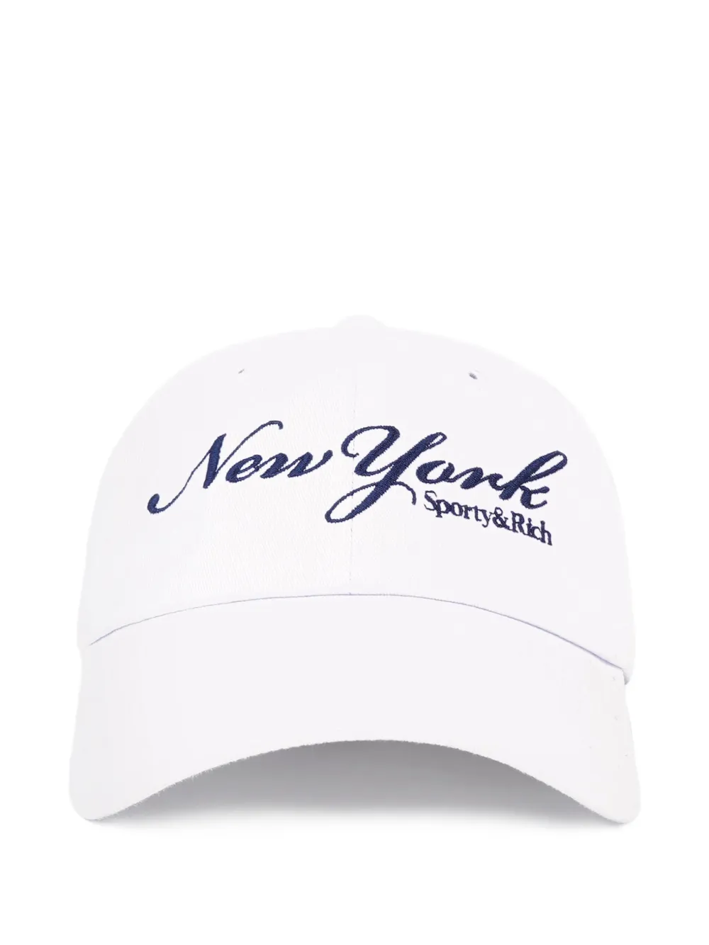 Sporty And Rich New York Cap In White