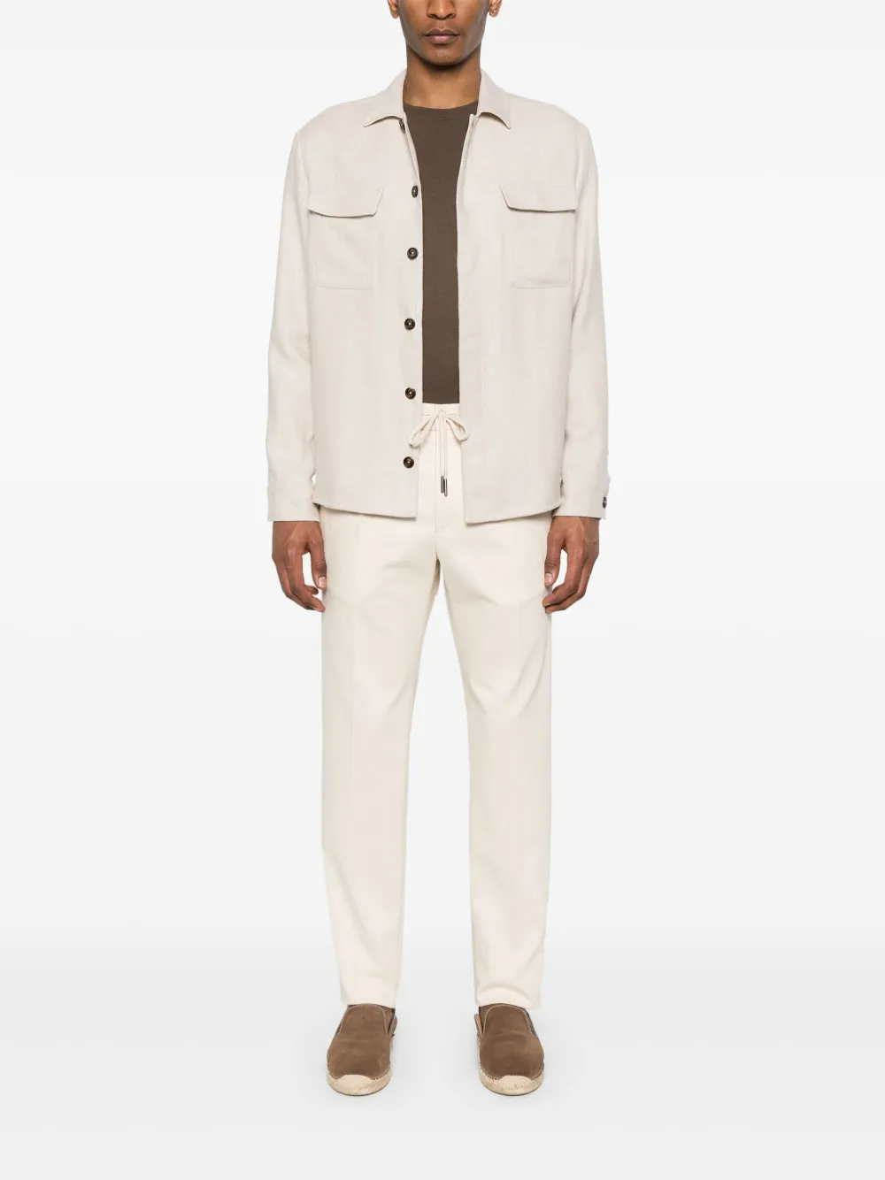 Shop Tagliatore Newman Trousers