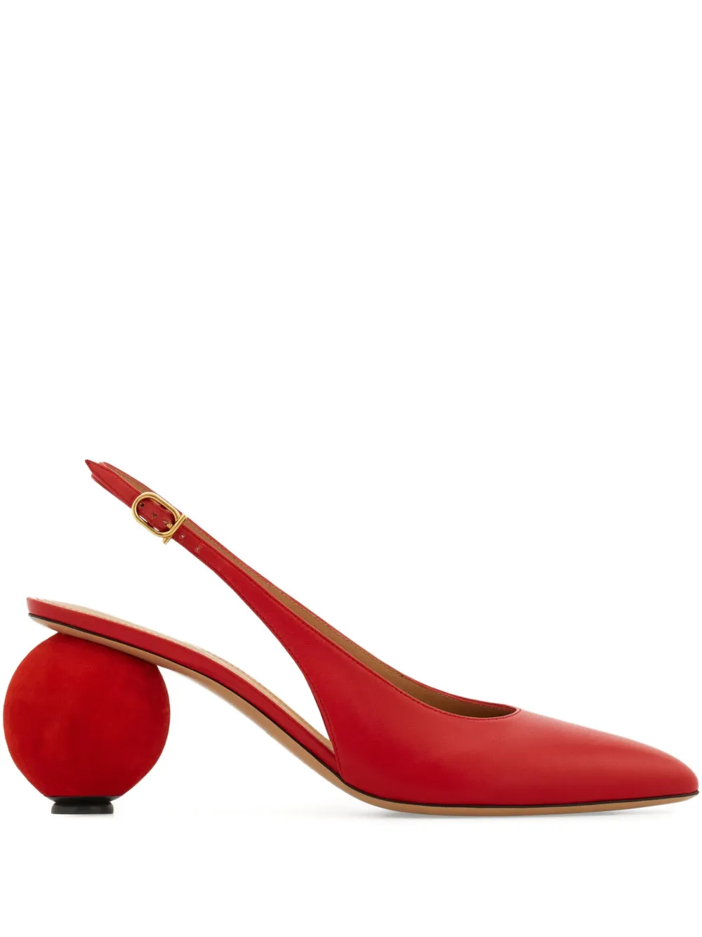 Ferragamo Slingback pumps Rood