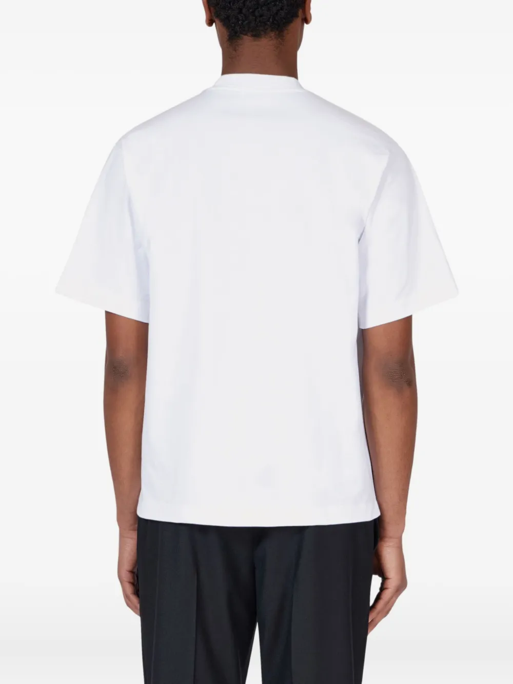 Ferragamo Katoenen T-shirt met logoprint Wit