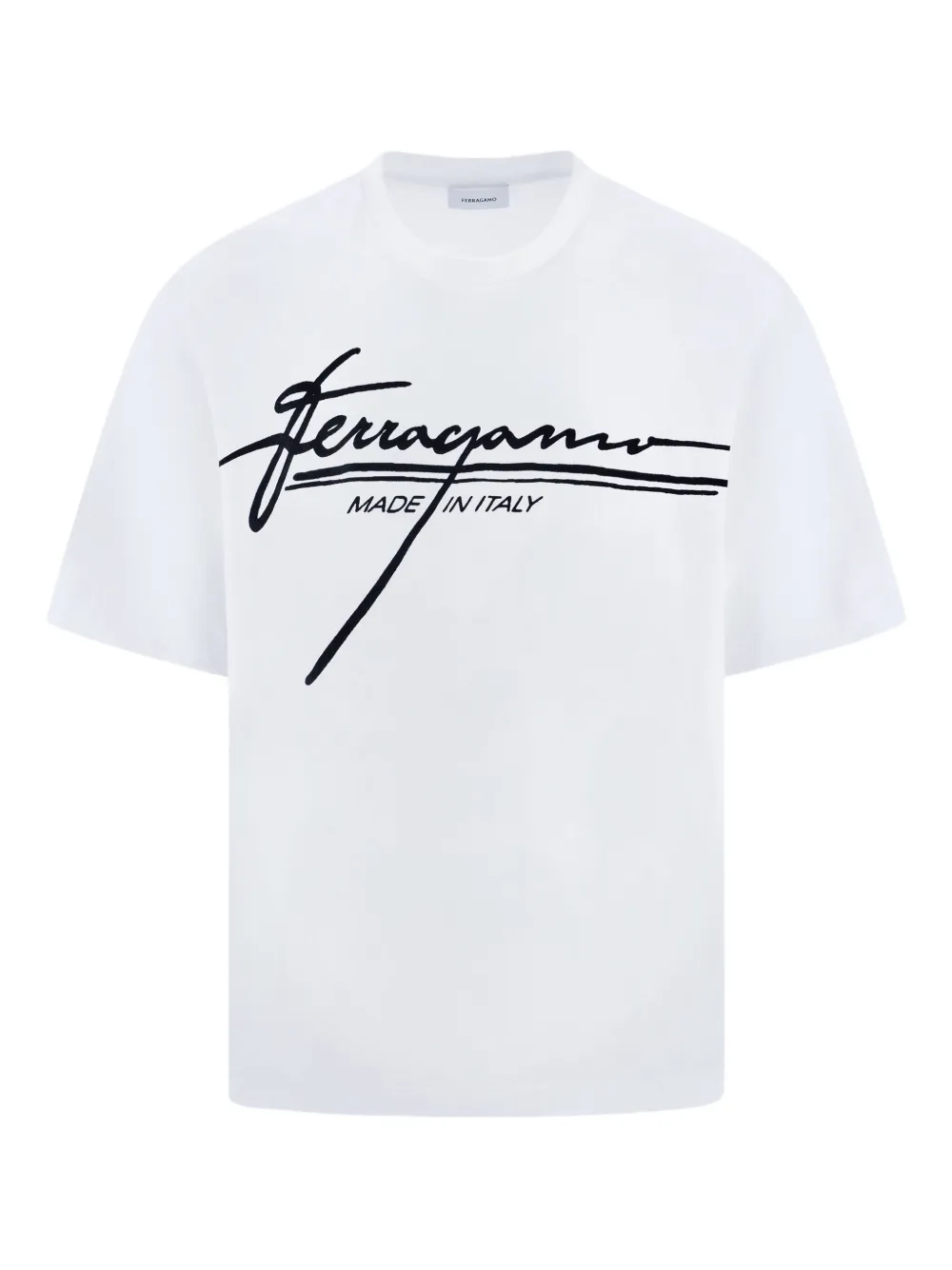 Ferragamo playera con logo estampado | blanco | Image 1