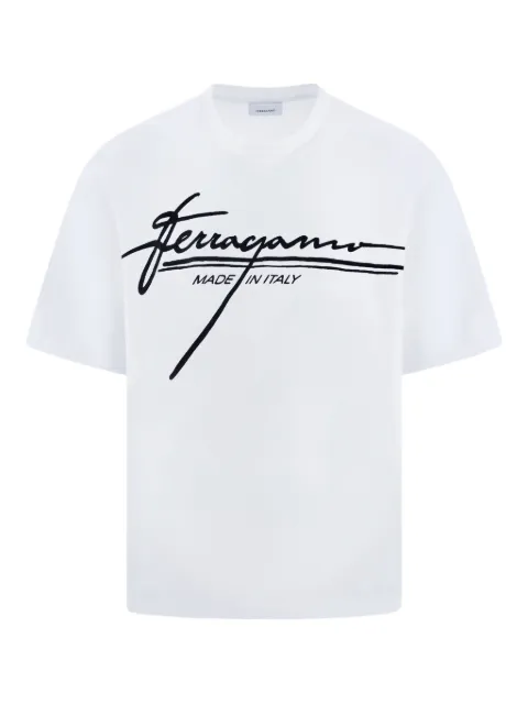 Ferragamo logo-print cotton T-shirt